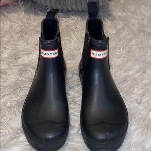 Hunter boots! Good condition!